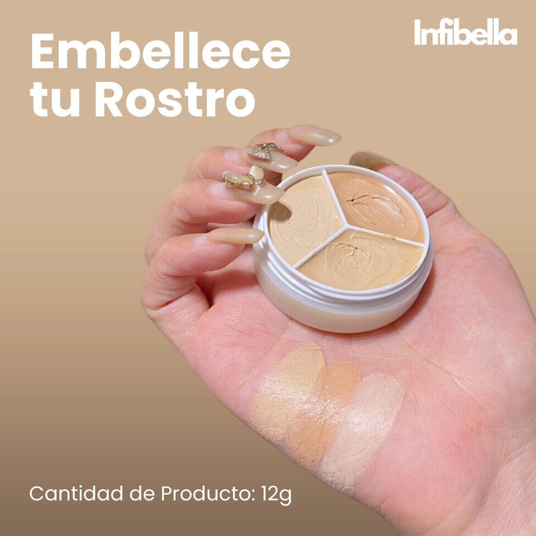 Infibella™ Paleta Correctora Tricolor