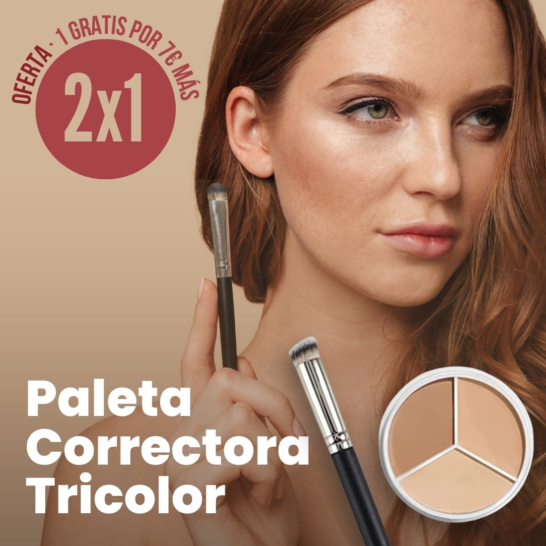 Infibella™ Paleta Correctora Tricolor